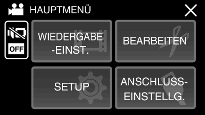 C5B PLAYBACK TOP MENU